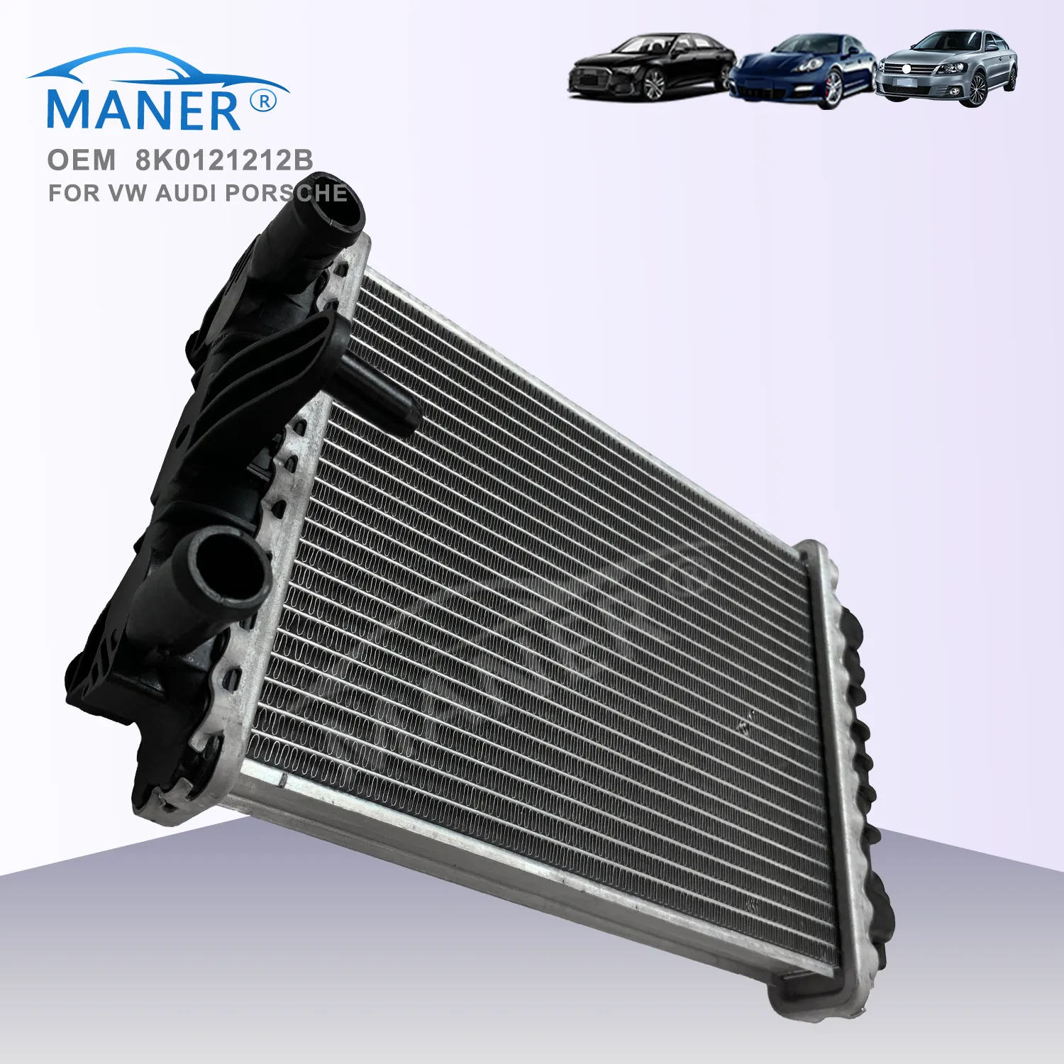 MANER Nuevo radiador refrigerante automotriz 8K0121212B 8K0121212 para Audi A4 A7 A8 Q5 3,0 4,0