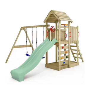 Grande Tour en Bois pour Parc d'Attractions, Manèges pour Enfants, Toboggan Extérieur, Aire de <span class=keywords><strong>Jeux</strong></span>, Équipement de <span class=keywords><strong>Jeux</strong></span> Starsky SK07 pour Centre Commercial - Product Image 5