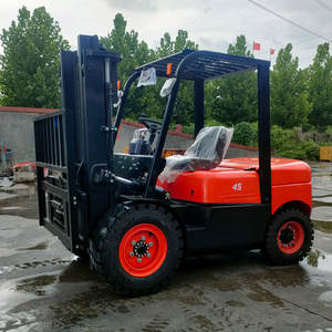 Puissant 2.5 tonnes 3 tonnes 4 tonnes hors route chariot élévateur à Combustion interne chariot élévateur à essence chariot élévateur diesel pour travaux lourds - Product Image 5