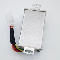 Nouveau Meilleur Convertisseur DC-DC Élévateur de Tension 60-72V/12V vers 12V/24V pour Vélo Électrique 20A Modèle Aluminium Argent 100-48V Facile à Utiliser