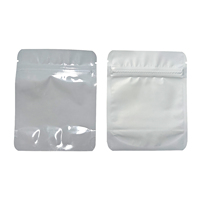 Vente en gros de sacs en mylar avec fenêtre à fermeture éclair imprimée 3.5g emballage en plastique refermable anti-odeur dans 3.5 sacs avec pochette debout pour fenêtre