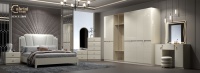Ensemble de chambre à coucher au design moderne, finition ultra brillante, panneaux de haute qualité, pour mobilier de chambre, installation facile