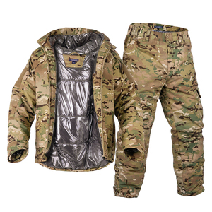 Camouflage réfléchissant la chaleur chasse en plein air Camouflage vêtements uniforme veste tactique vêtements - Product Image 1