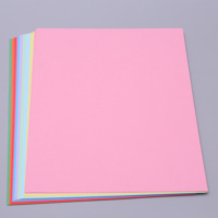 Bloc-notes vierge double face en carton écologique de haute luminosité, 80 g/m², format A4, A5, A6, avec logo personnalisé, pour l'école et le bricolage