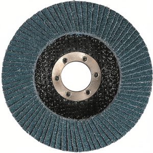 Disque à lamelles inclinées en zirconium 115x22 mm pour le ponçage du métal et de l'acier - Product Image 2