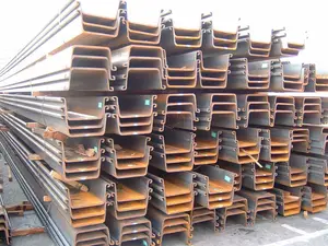 Good Quality U Z Type Hot Rolled Trench Corrugated China Prices List Steel Sheet Pile