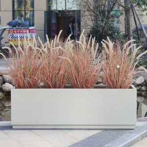 Grands pots <span class=keywords><strong>de</strong></span> fleurs en métal pour décoration extérieure, jardin, plantes - Product Image 3