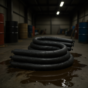 Ttake Universal Absorbent Barriers Grey Color 6 Ft Length Oil Spill Containment Industrial Use - Product Image 3
