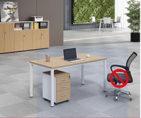 Ensemble de bureau et chaise de luxe personnalisable simple moderne 2/4/6 quatre places pour la maison ou l'immeuble de bureaux