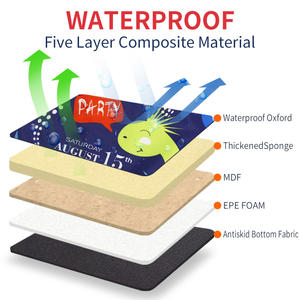 2024 새로운 뜨거운 SUV 자동차 액세서리 매트리스 자동차 아기 접이식 휴대용 여행 침대 매트리스 자동차 침대 여행 침대 - Product Image 3
