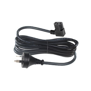 Factory Price <strong>Free</strong> Samples 1.2m ODM OEM IEC <strong>Right</strong> Angle C13 Power Cable 3 Pin Electric Plug AU Power Cord for Computer - Product Image 3