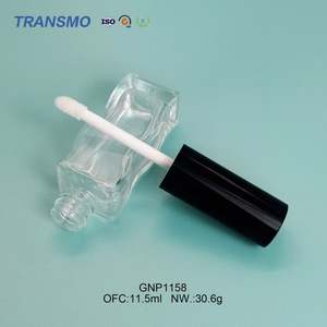 Tubes de gloss à lèvres uniques de 10 ml, logo personnalisé, tube de gloss à lèvres en verre de 10 ml, tubes de gloss à lèvres ondulés en verre vides de 10 ml - Product Image 5