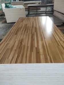 Patrón sólido de madera contrachapada con cara de <span class=keywords><strong>melamina</strong></span> de 18x1220x2440mm con estándares de emisión de formaldehído E1, pegamento decorativo para armario WBP - Product Image 5