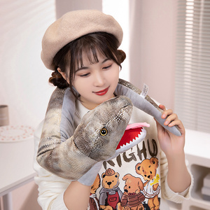 Simulación personalizada por lotes de serpientes de animales terrestres anfibios de 50 centímetros-Marionetas de mano de felpa como regalos creativos - Product Image 2