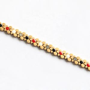 Bijoux biomagnétiques en acier inoxydable, Bracelets papillon magnétiques, Bracelet cheville pour femmes, Bracelets d'équilibre de santé - Product Image 4