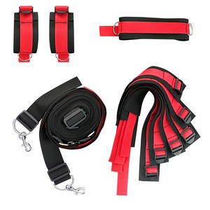 SM Game – équipement de réglage du lit, confinement des mains et des <span class=keywords><strong>pieds</strong></span>, couple adulte, jésus, une ceinture de liaison au lit, bondage <span class=keywords><strong>esclave</strong></span> - Product Image 5
