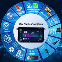 Autoradio à écran tactile Android pour VW/Volkswagen/Golf/Passat/b7/b6/Skoda/Seat/Octavia/Polo/Tiguan