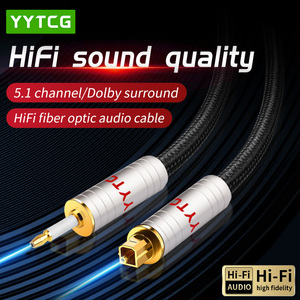 Câble <span class=keywords><strong>audio</strong></span> <span class=keywords><strong>numérique</strong></span> <span class=keywords><strong>optique</strong></span> Toslink veste tressée <span class=keywords><strong>S</strong></span>/<span class=keywords><strong>PDIF</strong></span> cordon mâle à mâle pour barre de son Hi-Fi TV PS4 câble <span class=keywords><strong>audio</strong></span> à Fiber <span class=keywords><strong>optique</strong></span> - Product Image 2