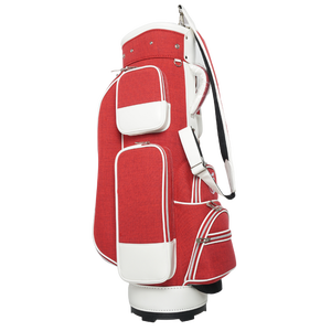 กระเป๋าใส่ไม้กอล์ฟแบบสปอร์ตสั่งทำพิเศษ รถเข็น 4 ล้อ ดีไซน์แบบดิสก์ ความจุขนาดใหญ่ ล้อทนทานทุกสภาพพื้นผิว หนัง PU คุณภาพพรีเมียม - Product Image 6