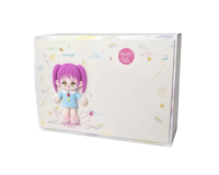 Authentique Lot de 6 Porte-clés Peluche Kawaii Personnalisés en Boîte Mystère, Jouet de Collection, OEM ODM, Pendentif Animal en Peluche, Usine, 14+