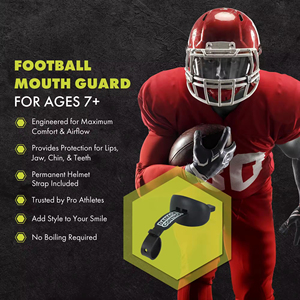 Paradenti HUACHEN in PVC colorato con protezione labbra per il massimo comfort - Product Image 5