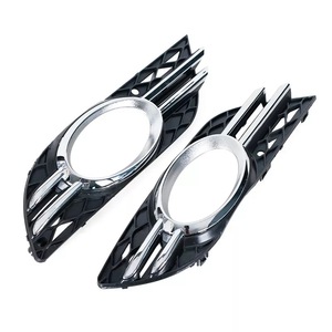 Biseles para Faros Antiniebla de Mercedes-Benz Clase E W211 2007-2009, Moldura Cromada ABS, Cubierta de Rejilla Inferior del Parachoques Delantero - Product Image 1