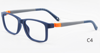 Nouvelles montures optiques flexibles 2024 pour enfants, lunettes de sport pour bébés et jeunes enfants