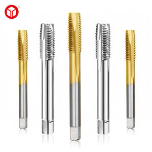 M2 HSS ISO Hoge Snelheid Staal Metrische Grove TiN Coating Draad Schroef Machine Boor Puntschroefdraadtappen - Product Image 1