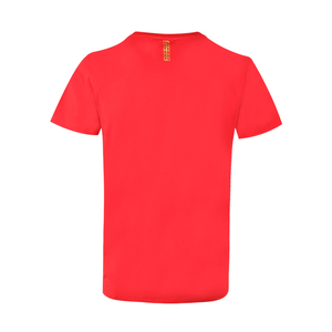 Magliette rosse da uomo casual leone alla moda con logo personalizzato stampato per l'uso quotidiano - Product Image 2
