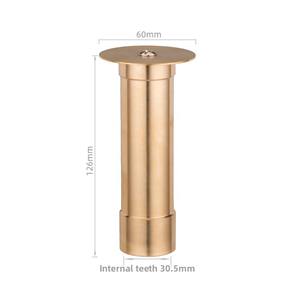 Boquilla de fuente de latón con forma de hongo ChenMei para jardín y <span class=keywords><strong>piscina</strong></span>, con conexión de rosca externa para rocallas y estanques de peces - Product Image 3