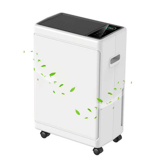 12L Electric Compressor Dehumidifier with Automatic Defrost for Home & Office Use Large Plastic Household Unit