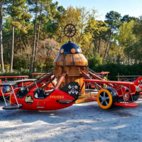 Nouvelle Attraction : Avion Rotatif Auto-Contrôlé pour Enfants - Manège de Carnaval