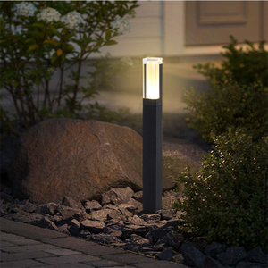 Decoración <span class=keywords><strong>de</strong></span> césped al aire libre IP65 impermeable paisaje bolardo luz blanca cálida Led jardín luz <span class=keywords><strong>farola</strong></span> LED para exterior - Product Image 1