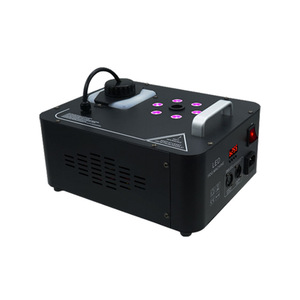 Machine à fumée LED 1000W multicolore, contrôle tactile, DMX 6 canaux, équipement de scène pour éclairage de fêtes et événements - Product Image 1