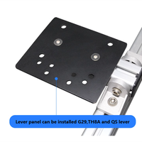 Châssis de jeu de conduite VR personnalisé, simulateur de conduite, support d'avion, simulateur de course DIY avec profil en aluminium 4080