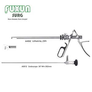 Medical Manual Lithotriptoscopy Set Urology Instruments with Stone Punch Lithorite Forceps <strong>Lithotripter</strong> - Product Image 2