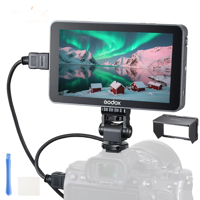4K 5.5 Inch Screen Camera Monitor for Video 10w Camera Monitor with HD Field Monitor