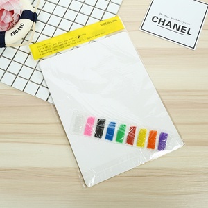 Sabbia Painting Cards Factory Direct Supply Creative multicolore di arti di sabbia genitore-bambino giocattoli per bambini sfondo giallo - Product Image 3
