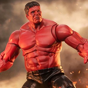 Statuetta Ufficiale di <span class=keywords><strong>Hulk</strong></span> Gigante Rosso in PVC, Merchandise Marvel, Nuovo, Regalo Perfetto per Ragazzi dai 14 Anni in su, Confezione in Scatola Colorata - Product Image 4