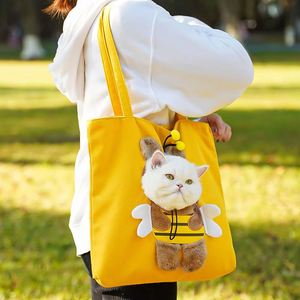 Portable <b>Carrier</b> Bags Wholesale Backpack Crossbody Handheld Cat Small Dog Head-Exposed <b>Pet</b> Shoulder Bag - Product Image 4