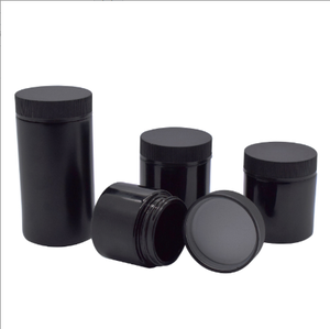 Barattolo in Vetro Nero con Coperchio a Prova di Bambino per Conservazione Siero al Retinolo, Vendita all'Ingrosso - Product Image 2