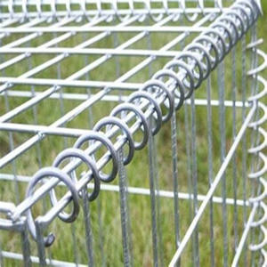 <span class=keywords><strong>Gabion</strong></span> soudé haut galfan <span class=keywords><strong>200x100x50</strong></span> <span class=keywords><strong>gabion</strong></span> en treillis métallique en acier renforcé - Product Image 2