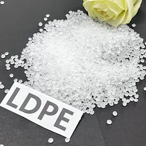 Filme de resina LDPE virgem de alta qualidade e melhor preço, grau de moldagem por sopro, resistência ao envelhecimento, atacado LDPE LD100-AC