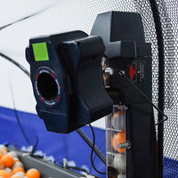 Robot de tennis de table multifonctionnel réglable, machine de ping-pong