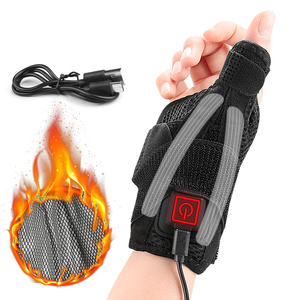สายรัดข้อมือนีโอพรีนอุ่นไฟฟ้าบรรเทาอาการปวดด้วยความร้อนรองรับข้อมือป้องกันข้อต่อมือสายรัดข้อมือนิ้วหัวแม่มือ - Product Image 1