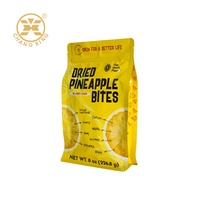 Sacs de pochette d'emballage debout en plastique recyclable pour collation refermable à bas prix pour le stockage des aliments