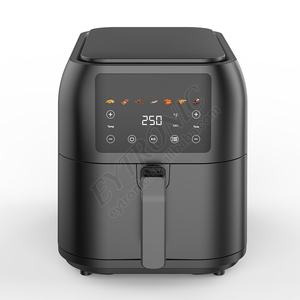Friteuse à air Eytronic pour la maison avec panier rectangulaire, écran tactile numérique, en acier inoxydable, 5L 8L, friteuse à air silencieuse Eytronic pour la maison - Product Image 5