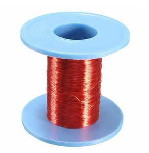 종류 155F 브라운 Unicom 합성 구리 에나멜을 입힌 자석 구리 알루미늄 감기 철사 둥근 0.05 1Mm 25 계기