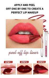 MLM Customized Long Lasting Peel Off Lip Gloss 5 Colors Waterproof Non-Fading Vegan Moisturizing Lip Makeup soft matte lip gloss - Product Image 6