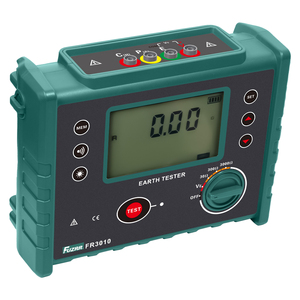 เครื่องทดสอบความต้านทานดินแบบดิจิตอล FR3010 FUZRR 3K AC 600V เครื่องตรวจจับแรงดันดินแบบสามสาย ความแม่นยำ 3% 2 รูทแบบเสริม - Product Image 4
